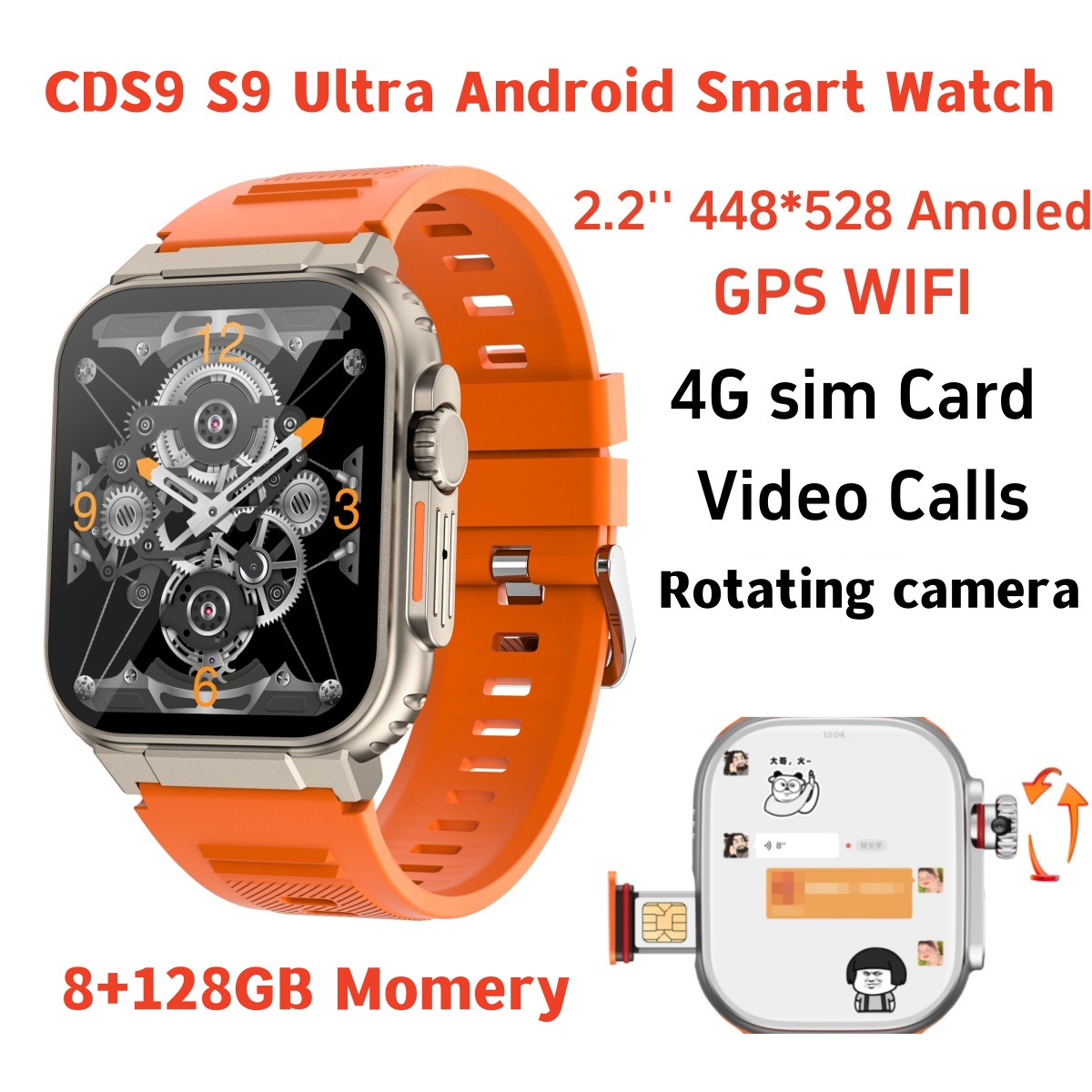 Smartwatch Id - Jam Tangan Pintar Original S10 Jaringan