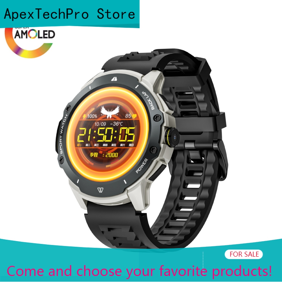Smartwatch Store - Jam Tangan Pintar ApexTP8+128GB Layar AMOLED