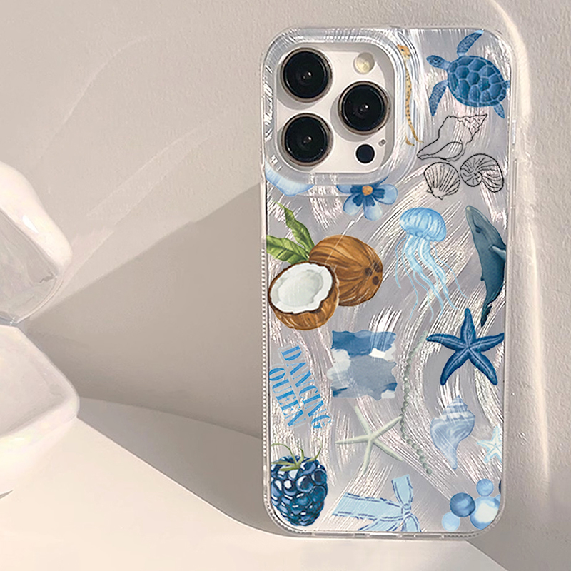Xiaomi Redmi Note 14 - Casing Ponsel Tahan Benturan Pantai Laut