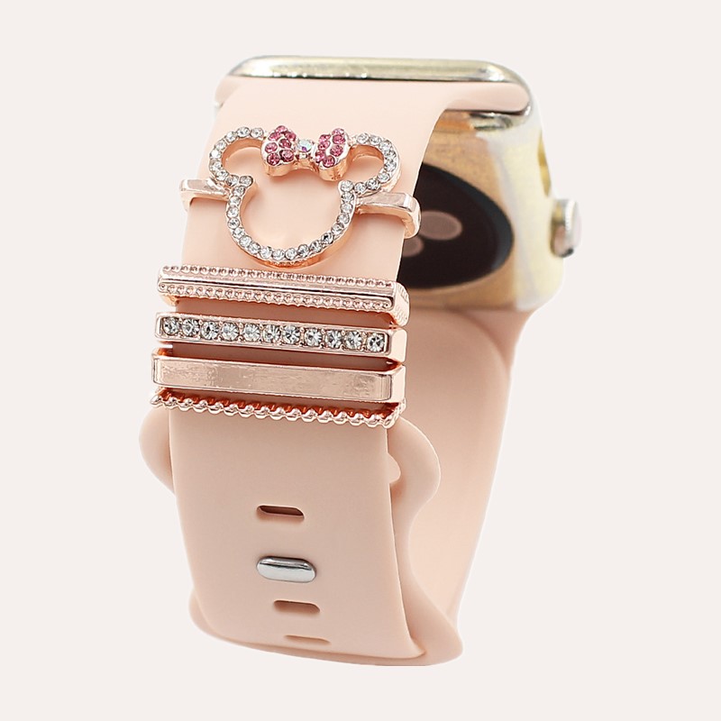 Smartwatch Watch Accessories - Tali jam tangan berlian imitasi Kartun