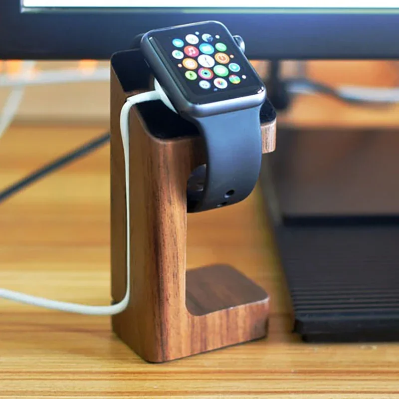 Pengisi daya jam Apple kayu du - Smartwatch Watch Accessories ulasan dan harga