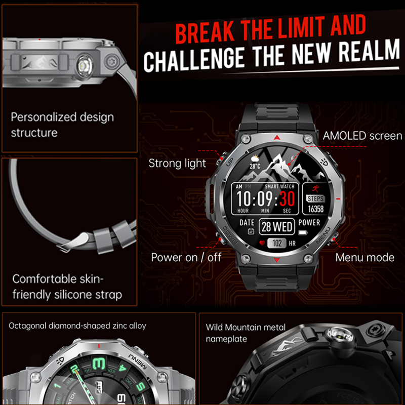 Jam Tangan Pintar Olahraga Lua - Smartwatch Store ulasan dan harga