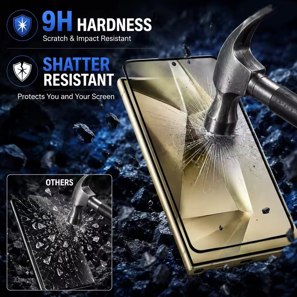 1-3 Buah Kaca Tempered 9D untu - Screen Protector Film ulasan dan harga