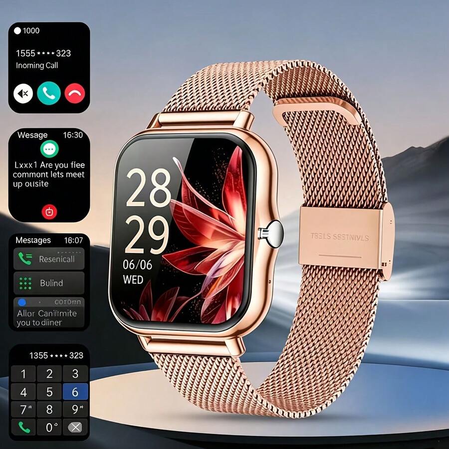 Jam Tangan Pintar, Panggilan/N - Smartwatch Touch ulasan dan harga