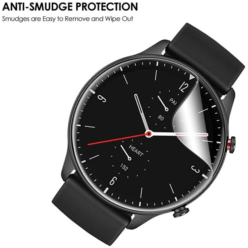 3/6 buah Film hidrogel transpa - Smartwatch Icon ulasan dan harga