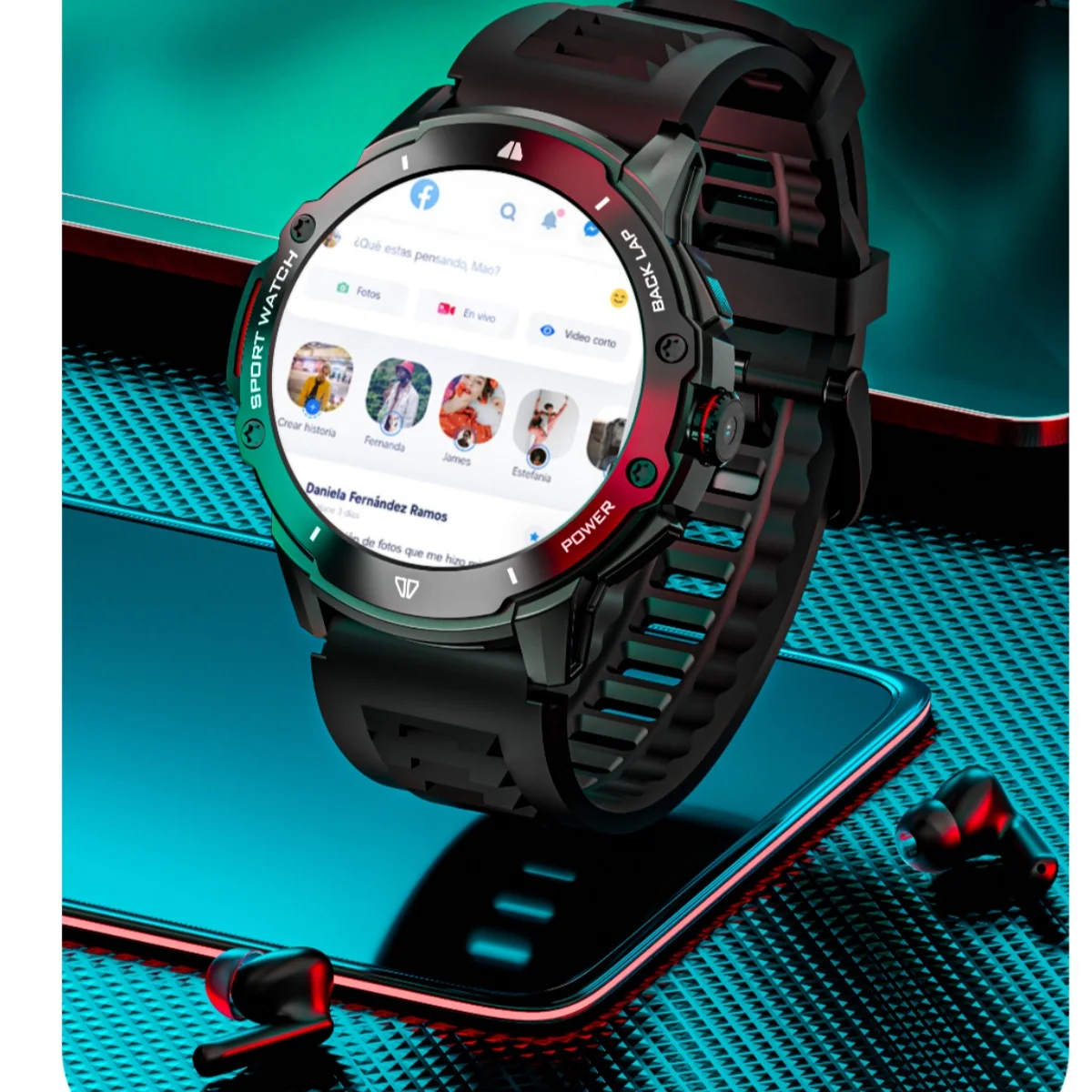 Jam Tangan Pintar ApexTP8+128G - Smartwatch Store ulasan dan harga