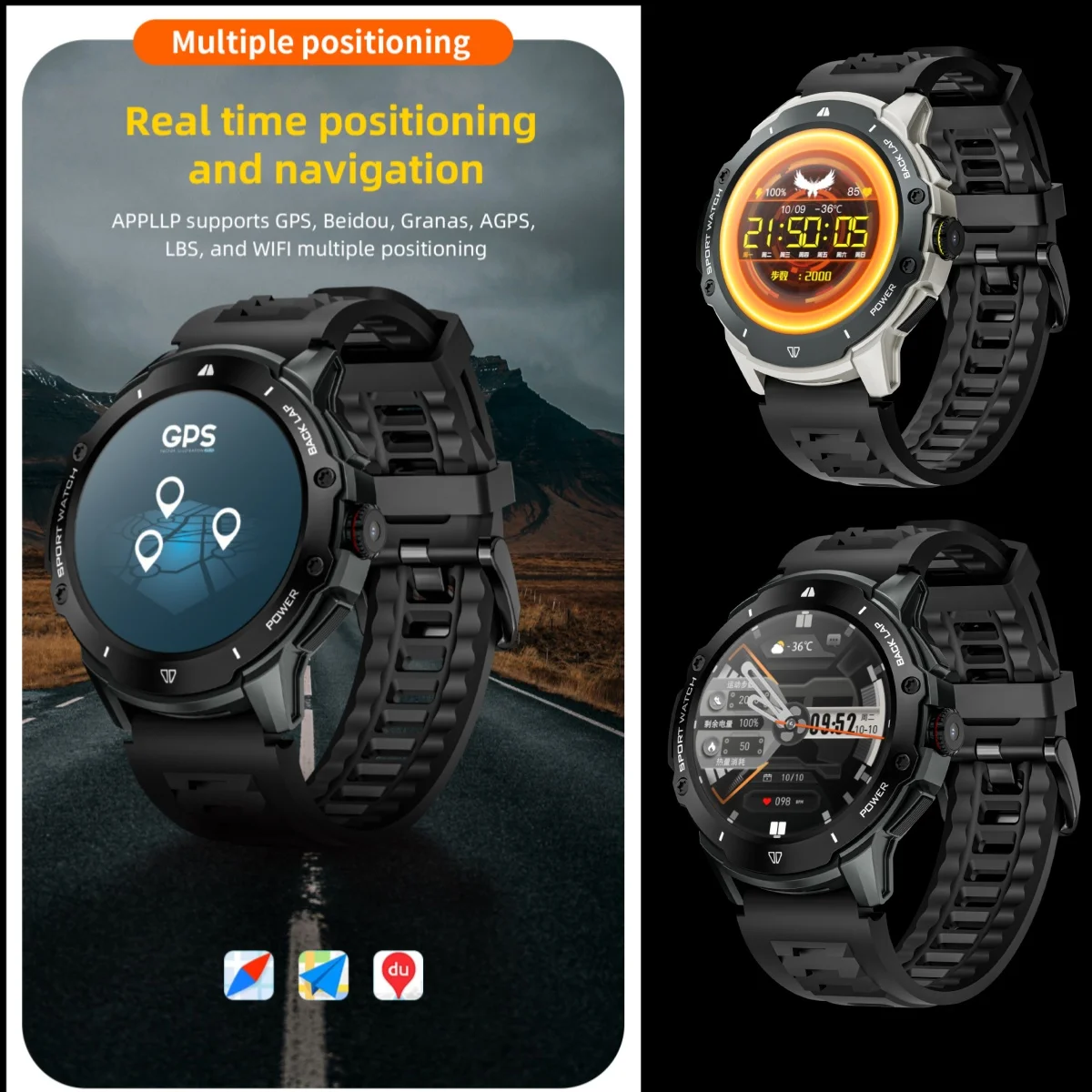 Jam Tangan Pintar ApexTP8+128G - Smartwatch Store ulasan dan harga