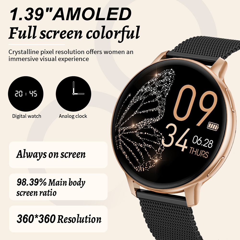 LIGE Jam Tangan Pintar Fashion - Smartwatch Custom ulasan dan harga