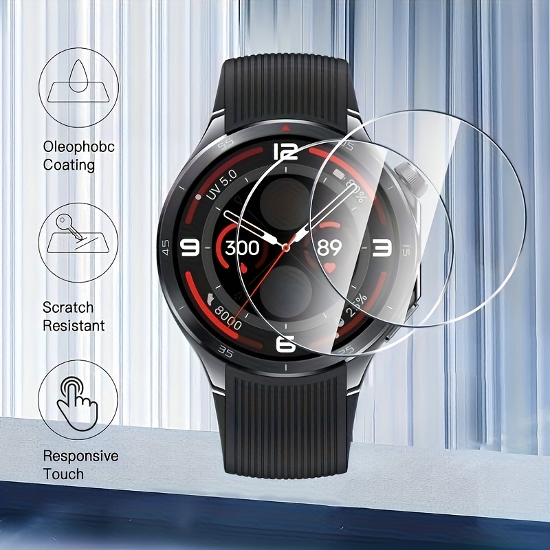 3 Buah Pelindung Layar Kaca Te - Smartwatch Icon ulasan dan harga