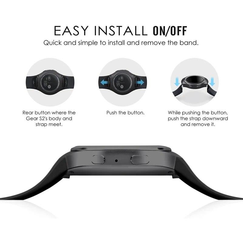 Tali jam tangan pintar Samsung - Smartwatch Id ulasan dan harga